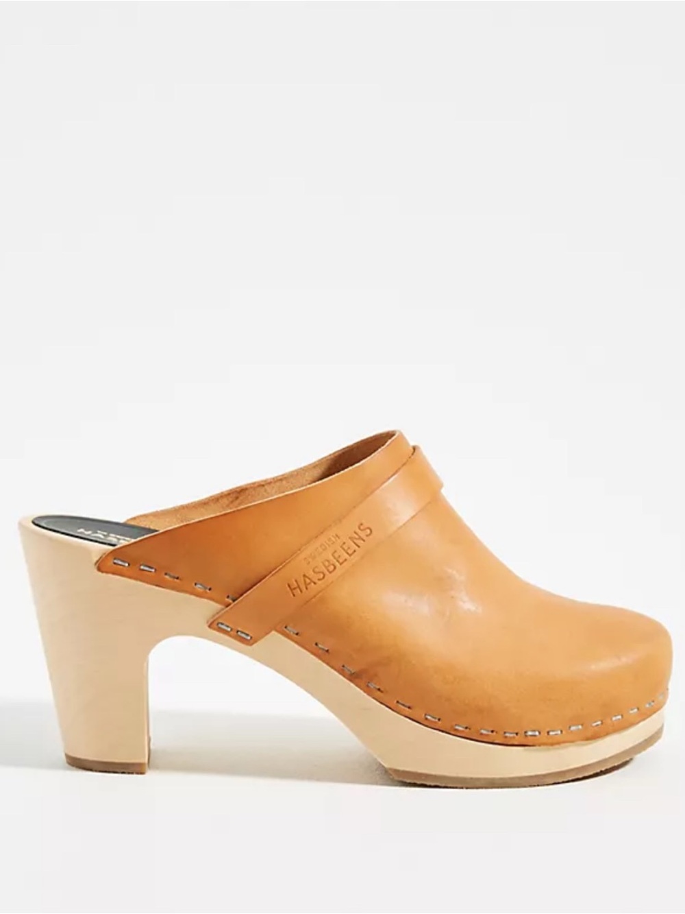 Swedish Hasbeens Classic Clogs 
Size 6